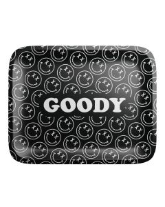 Goody Pattern Rolling Tray Black - Small