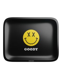 GOODY Big Face Rolling Tray Black - Small