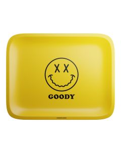 GOODY Big Face Rolling Tray Yellow - Small