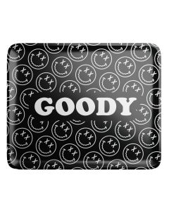 Goody Pattern Rolling Tray Black - Large