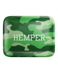 HEMPER Green Camouflage Rolling Tray - Small