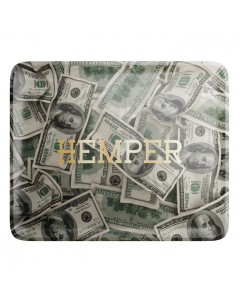 HEMPER "It's Money" Rolling Tray - Large