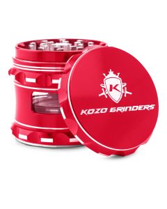 KOZO Grinder 63mm Window Red