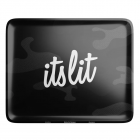 HEMPER It's Lit Black Camouflage Rolling Tray - Large