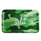 HEMPER It's Lit Light Green Camo Rolling Tray - Medium