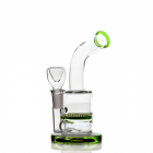 HEMPER Honeycomb Disc Perc Rig - Green