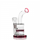 HEMPER Honeycomb Disc Perc Rig - Pink